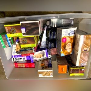 Women & Mens Hair Color Boxes